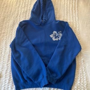 Blue hawaii sweatshirt